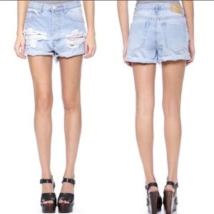one teaspoon wilde outlaw shorts